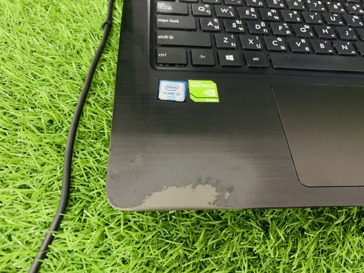 โน้ตบุ๊ค Notebook ASUS K456U - 14 inch จอมีรอยทับคีย์บอร์ด เครื่องถลอก ช่องแลนเสีย