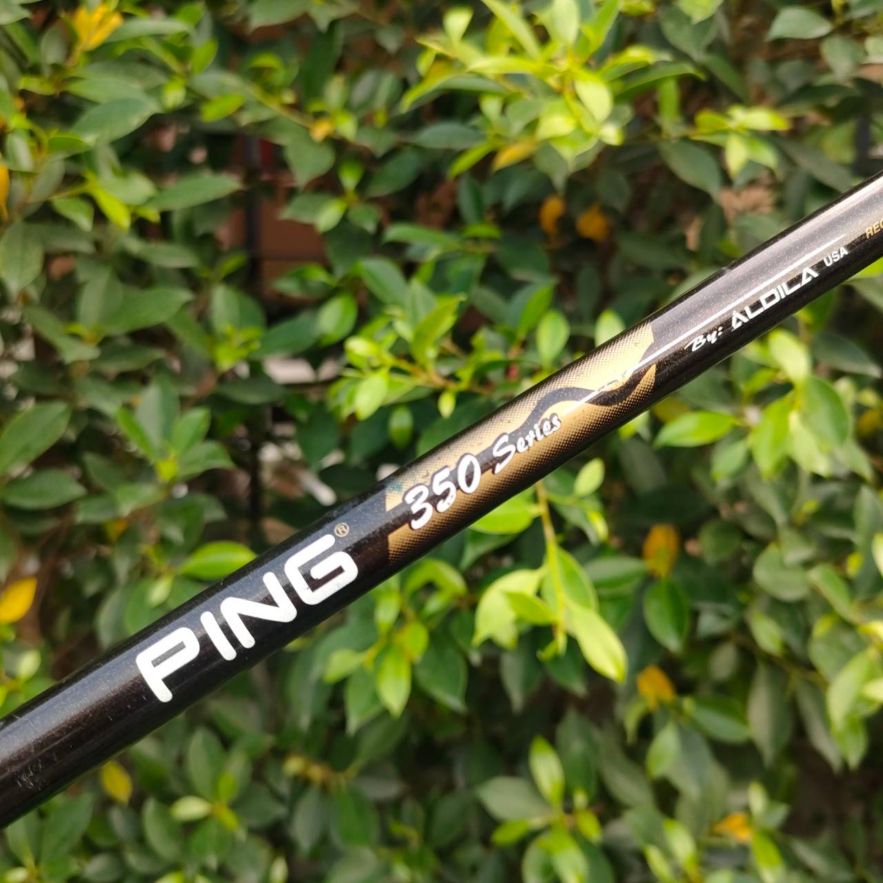 เหล็ก 4 PING BLADE จุดส้ม ก้าน PING 350 SERIES FLEX R *** สติ๊กเกอร์ด้านหลังหลุด *** ไม่มีผลต่อการตี ตีดีมากๆ