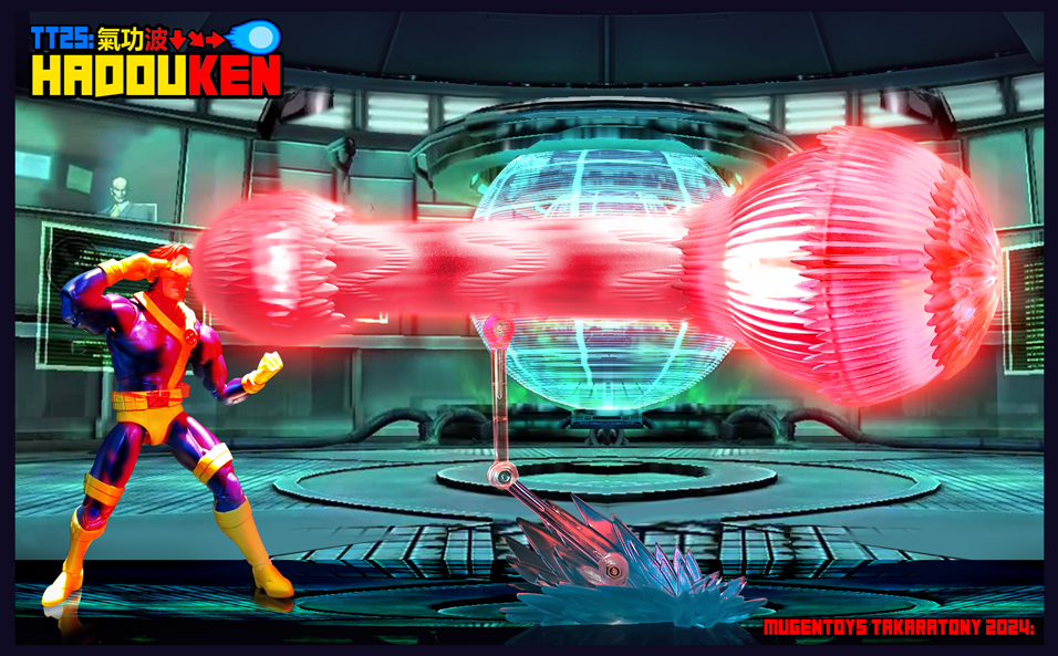 [สั่งจอง]Mugentoys T25 1/12 : hadouken effect new color version