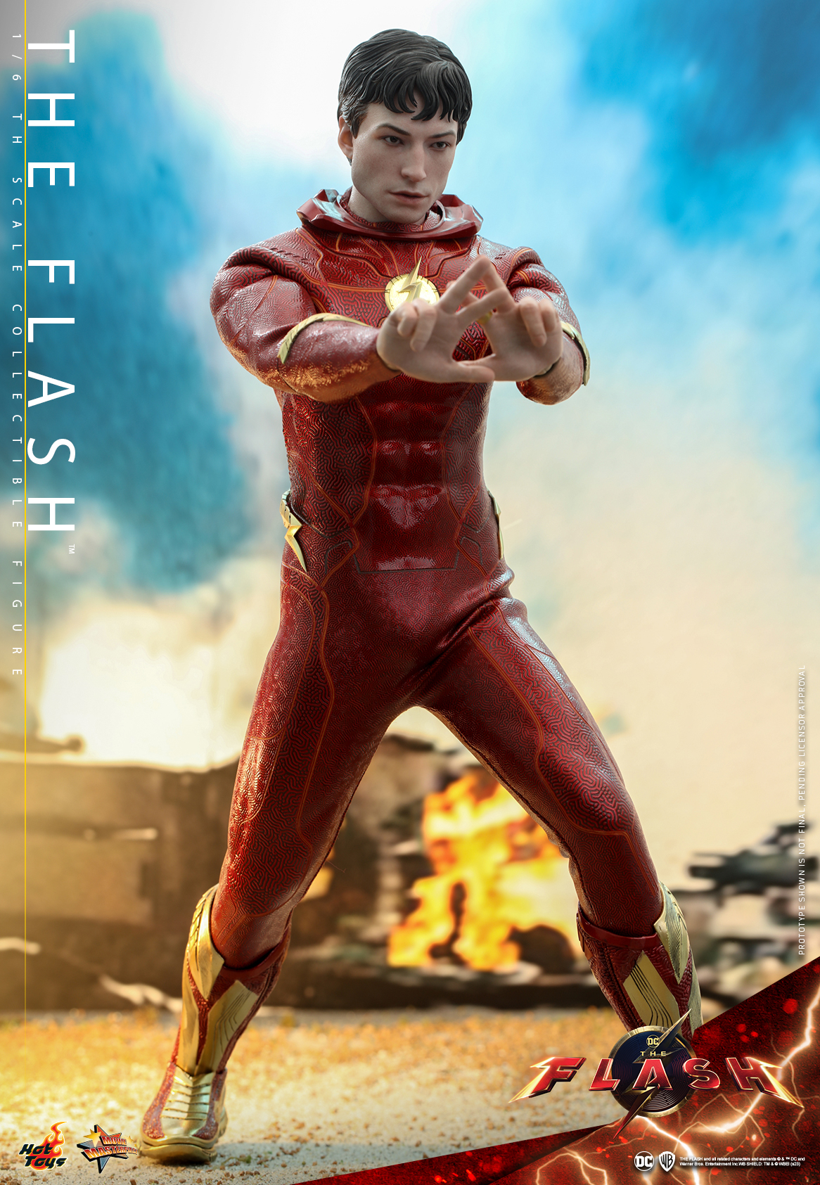 [พร้อมส่ง]Hot Toys MMS713 1/6 : The Flash (Standard Ver.)