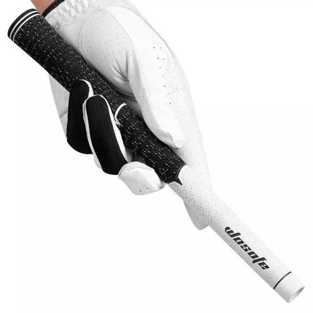 WOSOFE half cord grip TG-1 กริพกึ่งผ้าใบ กันความชื้นได้ดี นิ่ม หนึบ กันลื่น น้ำหนักเบา 45 กรัม ยาว 10.8 นิ้ว