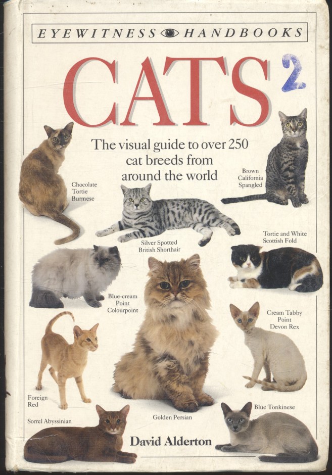 EYEWITNESS HANDBOOKS CATS (หนังสือเกี่ยวกับน้องแมว ฉบับภาษาอังกฤษทั้งเล่ม)
