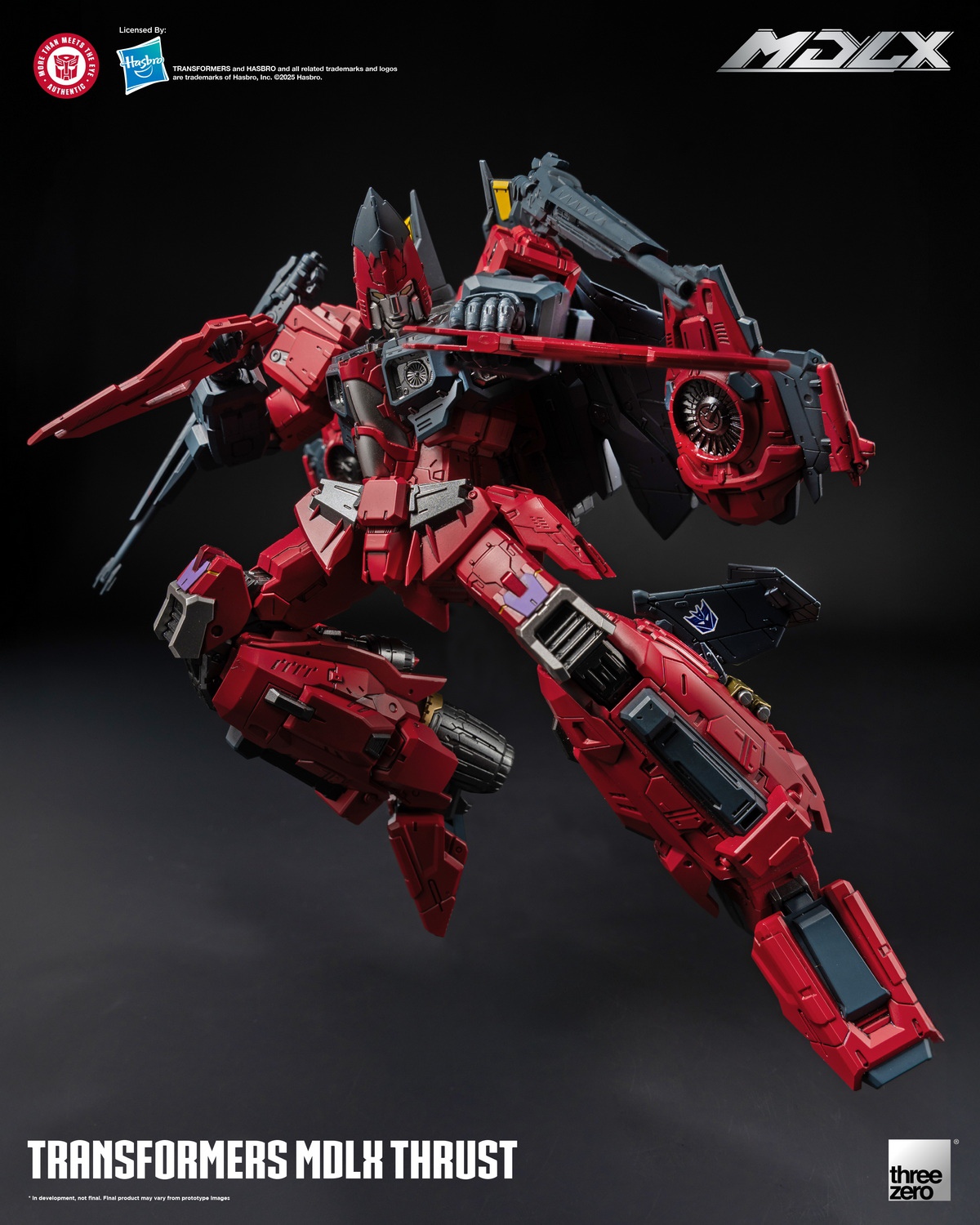 [สั่งจอง] Threezero 3Z08890W0 : Transformers MDLX - Thrust (20ซม.)