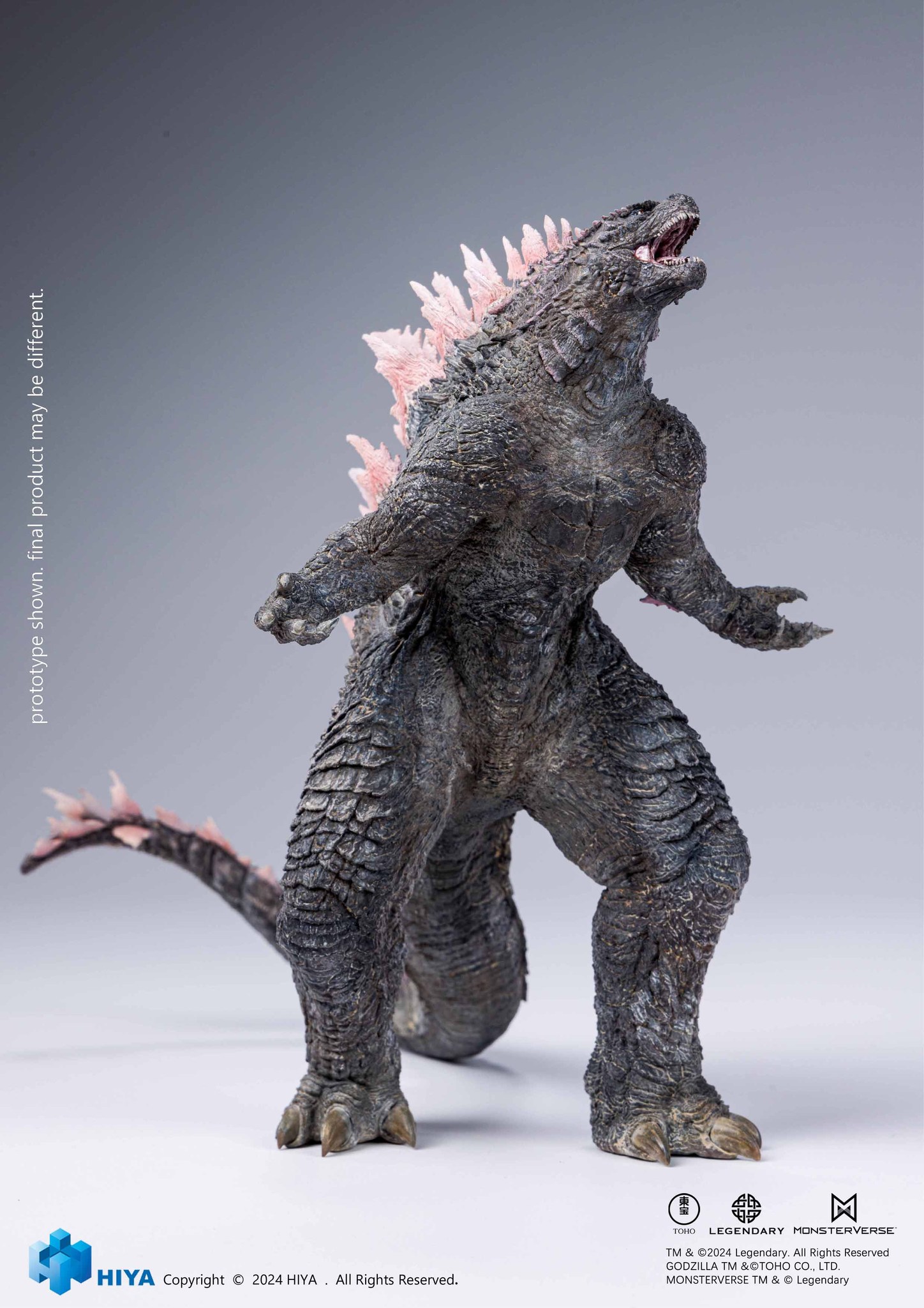 [พร้อมส่ง] "HIYA Stylist Series SSG0420 : Godzilla x Kong The New Empire Godzilla Evolved Ver. PVC statue (สูง 18ซม. ไม่มีจุดขยับครับ)"