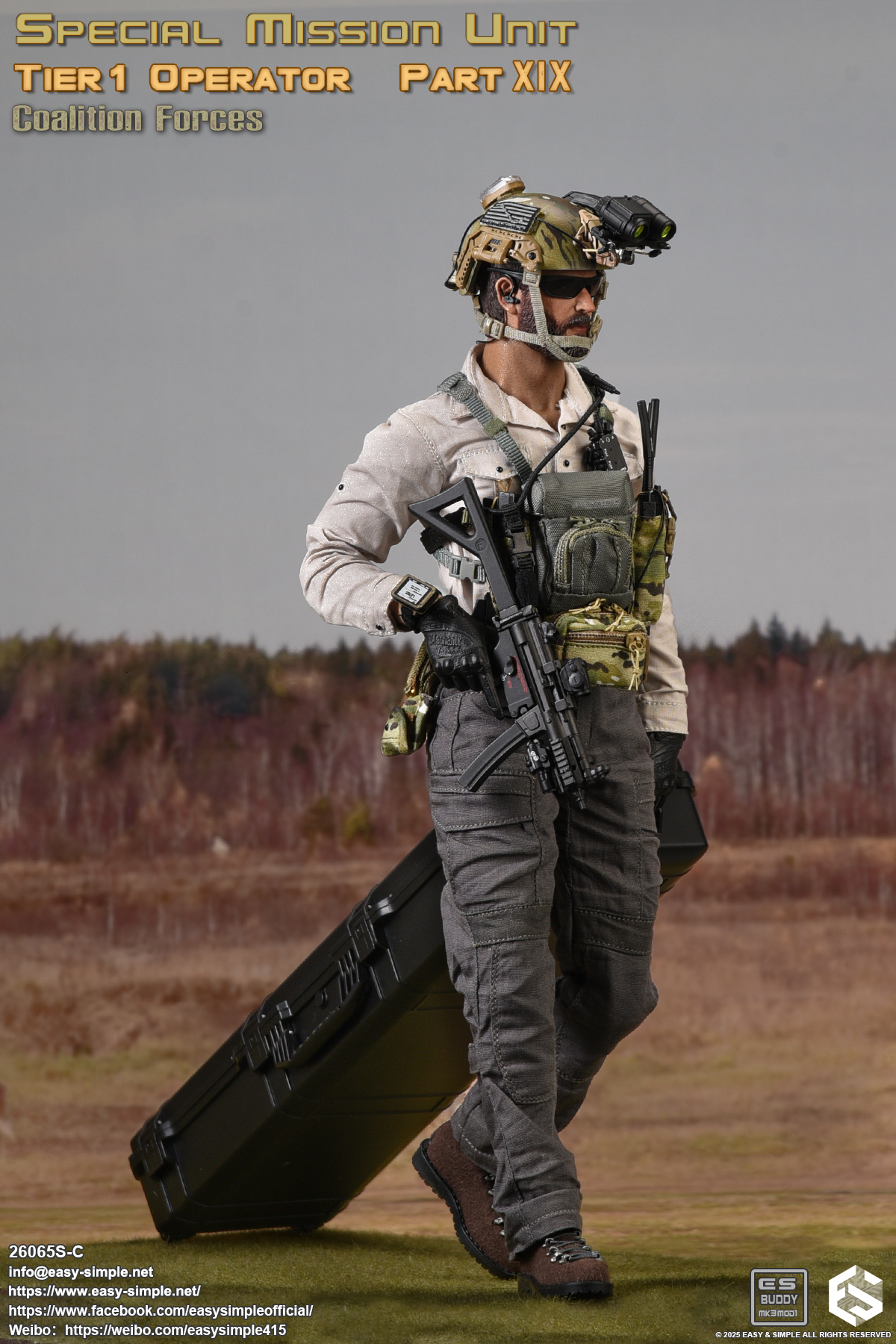 [สั่งจอง]Easy&Simple 1/6 : SMU Tier1 Operator Part XIX Coalition Forces