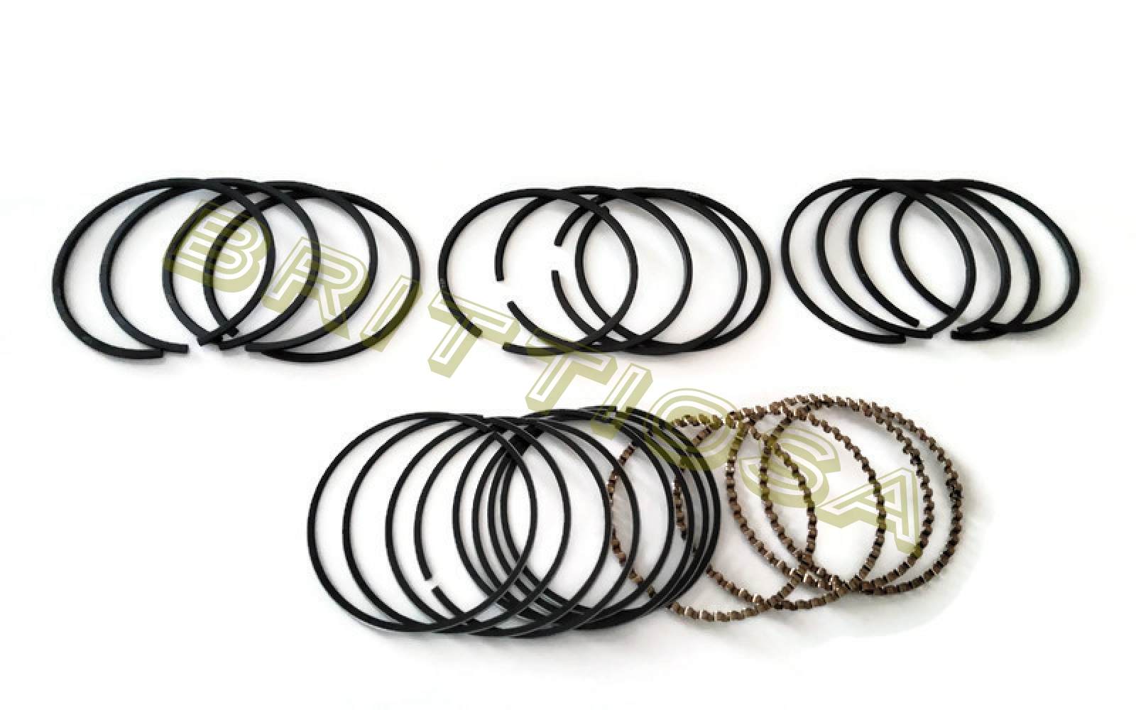 Männänrengassarja STD, A-sarja 998cc/1098cc, 3x1.59mm/1x3.2mm =95e