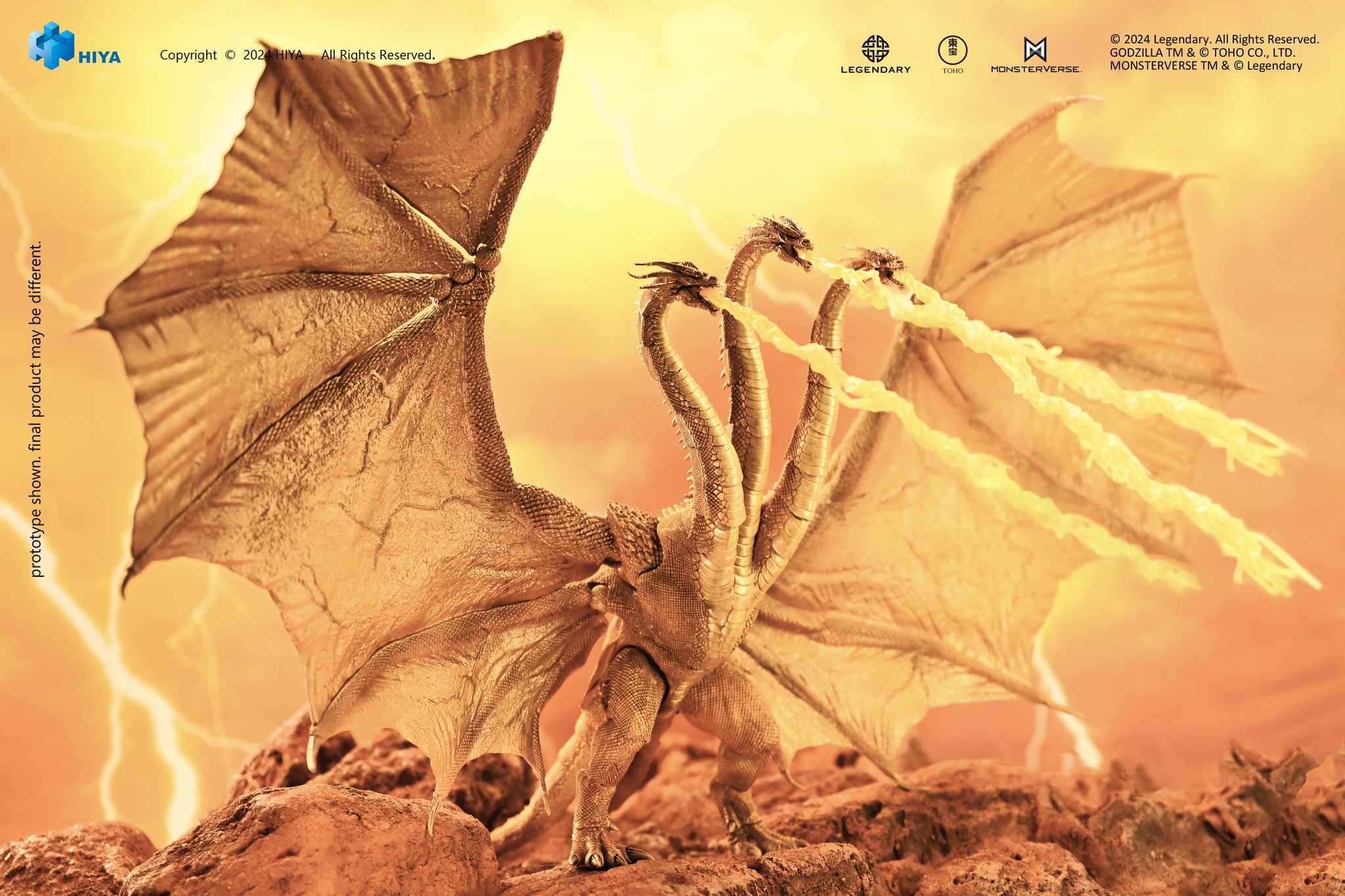 [สั่งจอง] Hiya toys EBG0077 : King Ghidorah Gravity Beam Ver.