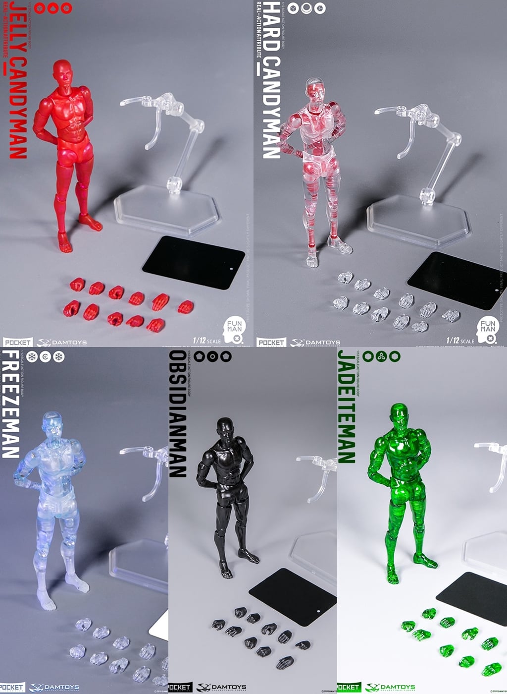 [พร้อมส่ง] DAMTOYS 1/12 : ACTION FIGURE - FUNMAN SERIES