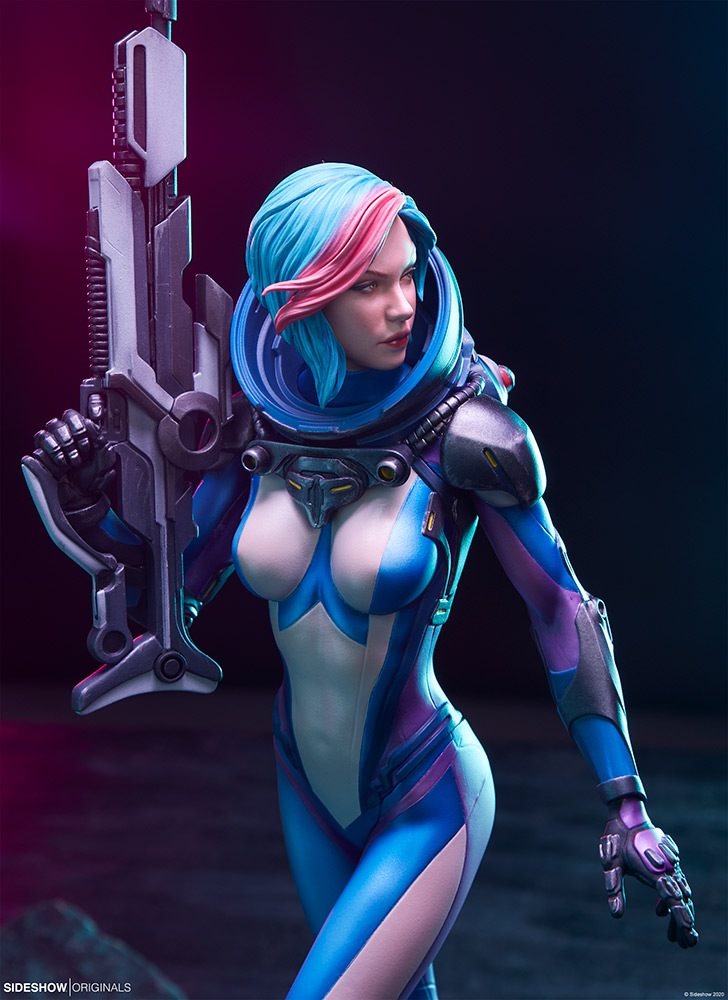 [สั่งจอง]SIDESHOW 300753 Bounty Hunter: Galactic Gun For Hire Statue