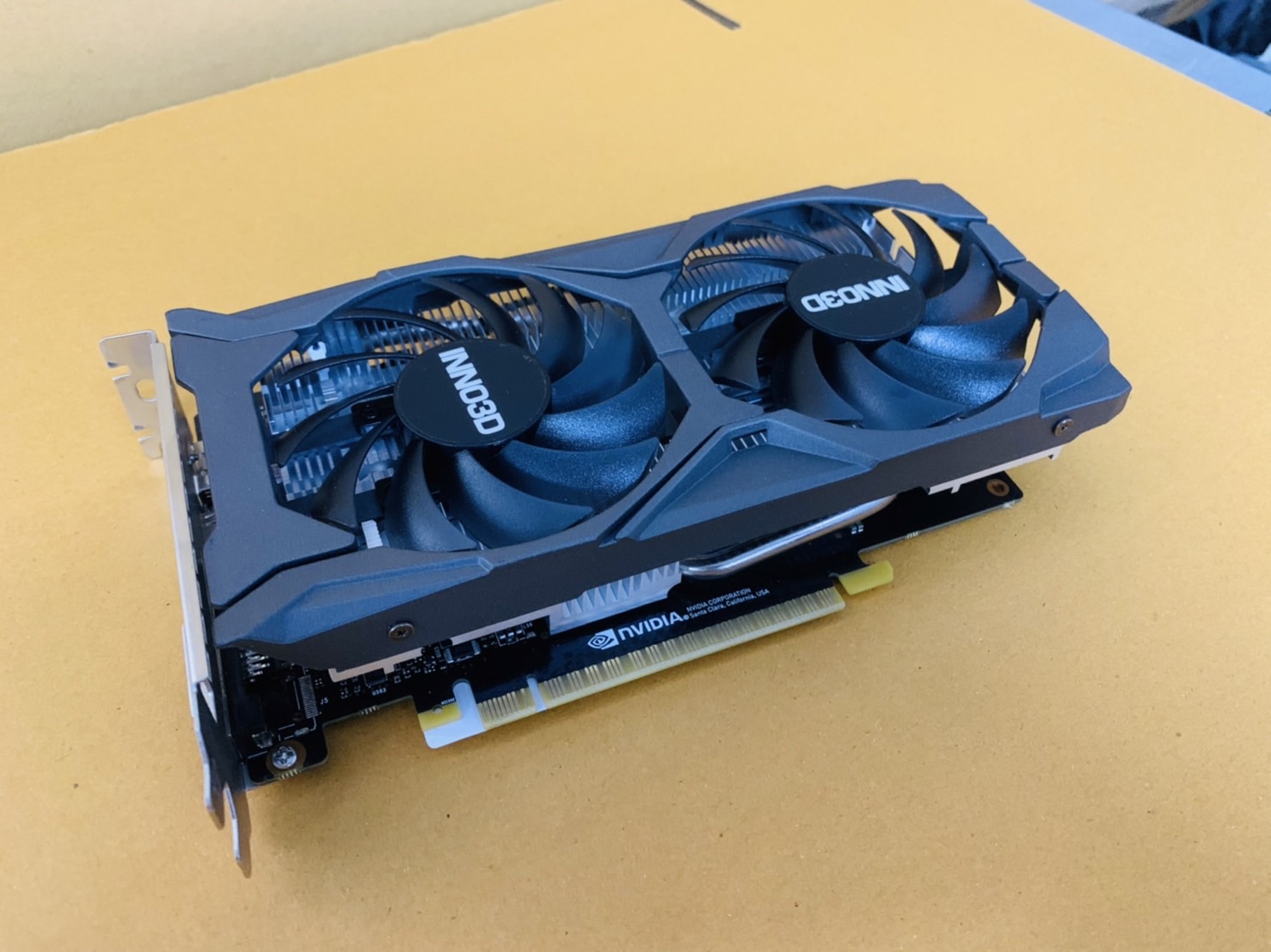 การ์ดจอ Inno3D GTX1650SUPER/4GB INNO3D TWIN X2 OC