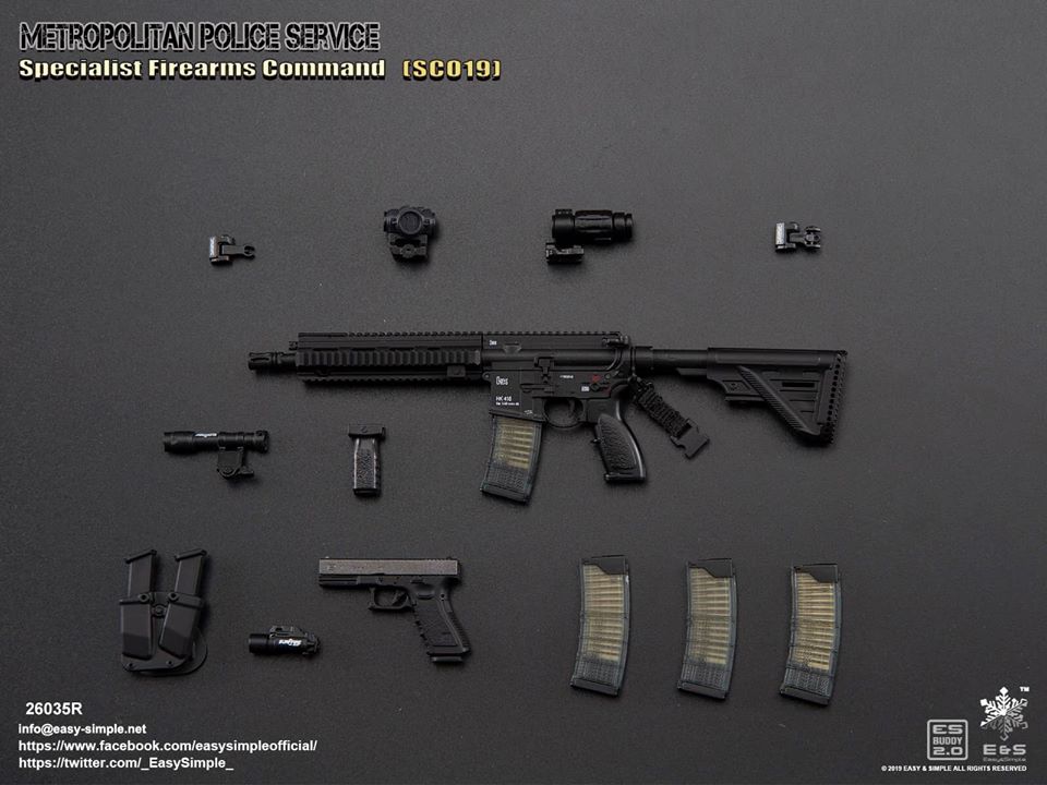 [สั่งจอง]Easy&Simple 26035R British Specialist Firearms Command SCO19 2019 Ver.