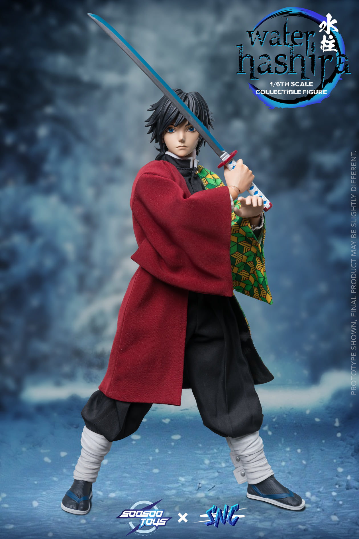 [สั่งจอง]soosootoys x SNC SC-002 1/6 : WATER HASHIRA