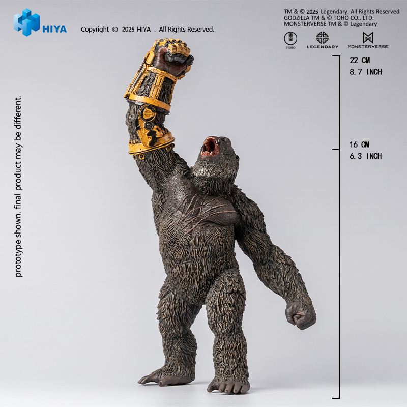 [สั่งจอง]HIYA Toys SSG0424 : Stylist Series - Kong B.E.A.S.T. Glove Version PVC statue (ไม่มีจุดขยับ 22cm)