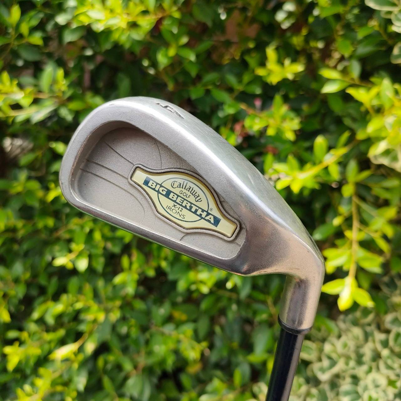 ชุดเหล็ก CALLAWAY BIG BERTHA X-12 มีเหล็ก 4-9 เเละ PW SW ก้าน RCH 99 FLEX FIRM รุ่นนี้ดังมาก เพราะตีง่ายมาก นุ่ม X SERIES ใบไม่ใหญ่มาก ตีได้ระยะ และก้านเจาะทะลุ ได้ฟีลลิ่งสุดๆครับ