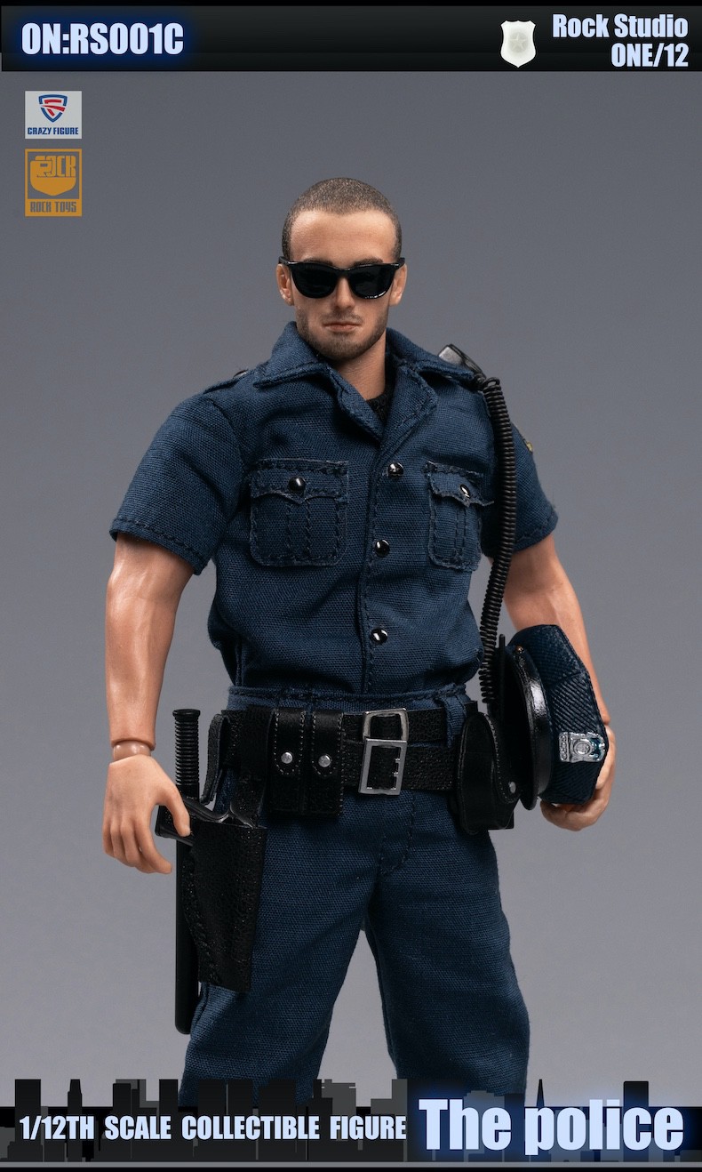 [สั่งจอง]ROCKTOYS RS001A/B/C 1/12 The Police D Kind [3 figure set]