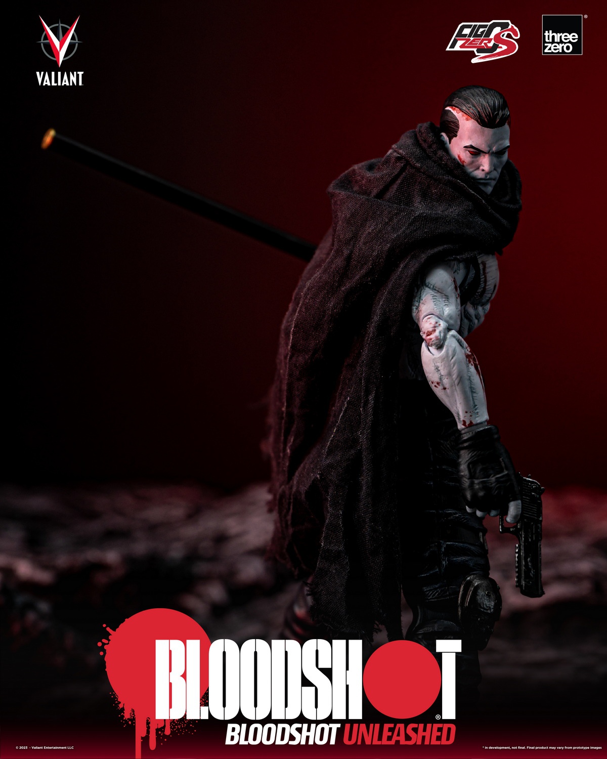 [สั่งจอง] THREEZERO 3Z04220W0 1/12 : FigZero S - VALIANT Bloodshot Unleashed