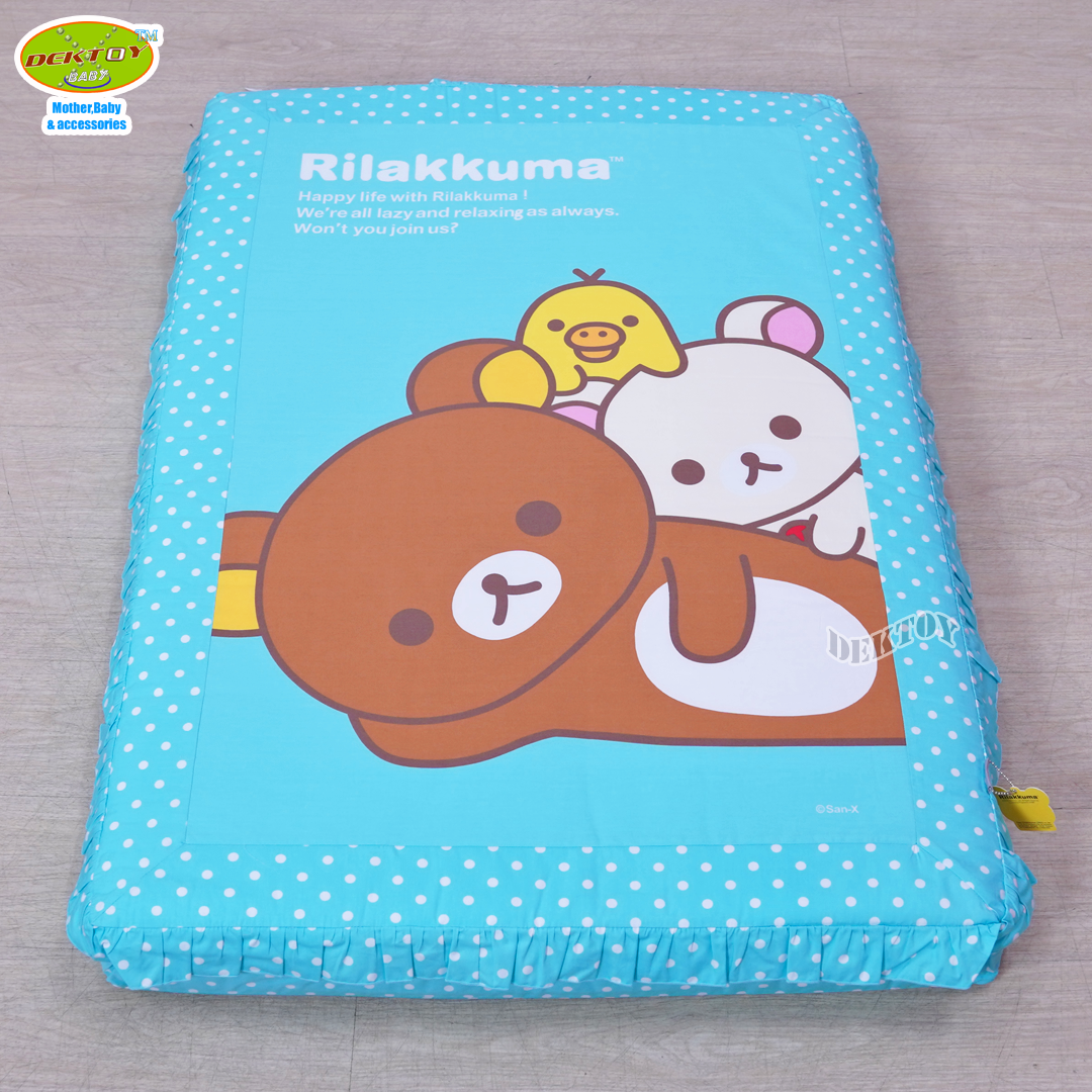 Papa ปาป้า ที่นอนเด็กเบาะฟองใย ริลัคคุมะ ไซส์ใหญ่พิเศษ นุ่มนิ่ม รุ่น RLK-H08