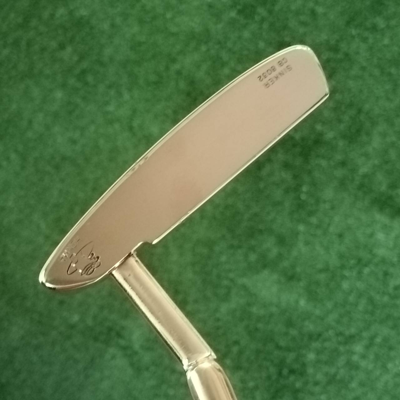 Honma CB8032 Putter Copper Gold Excellent JDM Japan Rare Beautiful Blade Hiro Honma Made In Japan SAKATA ไม้กอล์ฟพรีเมี่ยมมือสอง ของแท้ By NakaraLuxurious