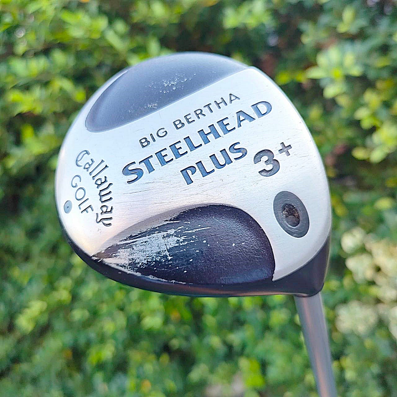FW3+ CALLAWAY BIG BERTHA STEELHEAD PLUS ก้าน STEELHEAD PLUS FLEX R รุ่น + ตีไกลกว่าปกติ และตีง่ายมาก!! ไม้กอล์ฟมือสอง ของแท้ BY NakaraLuxurious