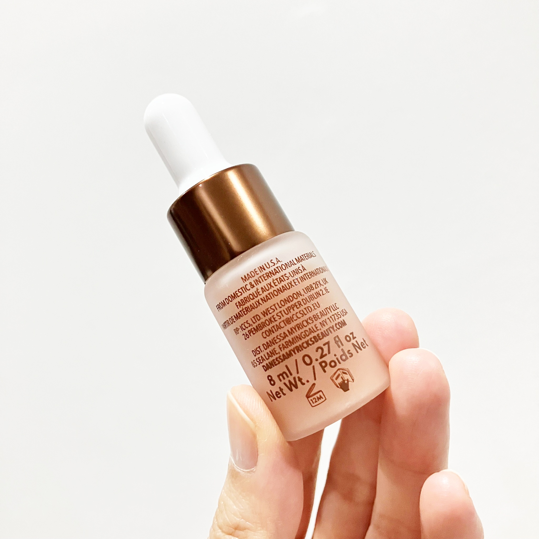 Danessa Myricks Yummy Skin Water Powder Serum 8ml เซรั่มควบคุมความมันและเบลอรูขุมขน