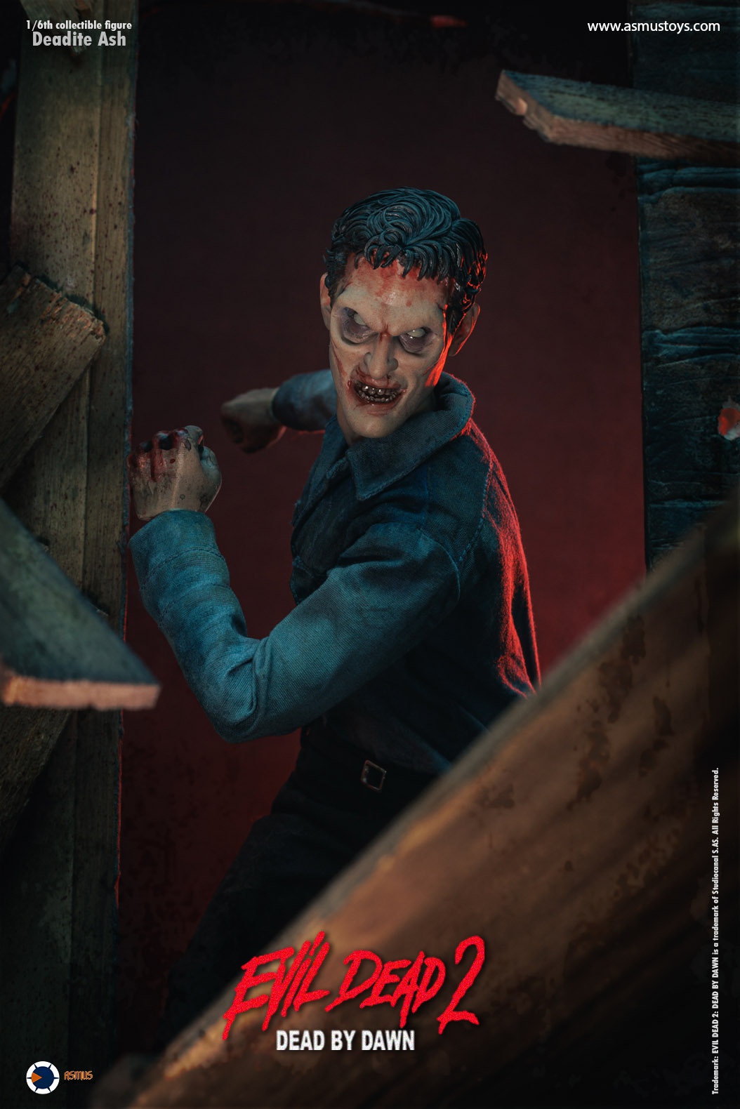 [สั่งจอง] ASMUS TOYS EDA002 1/6 : EVIL DEAD II SERIES: DEADITE ASH
