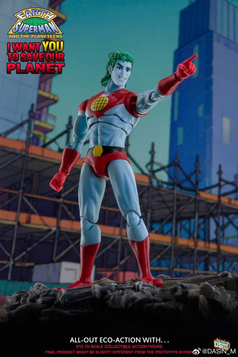 [สั่งจอง] Dasin Model 1/12 : Captain Planet