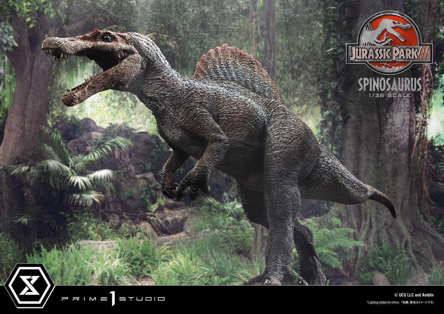 [สั่งจอง]Prime 1 Studio PCFJP-04 1/38 : Jurassic Park III - Spinosaurus