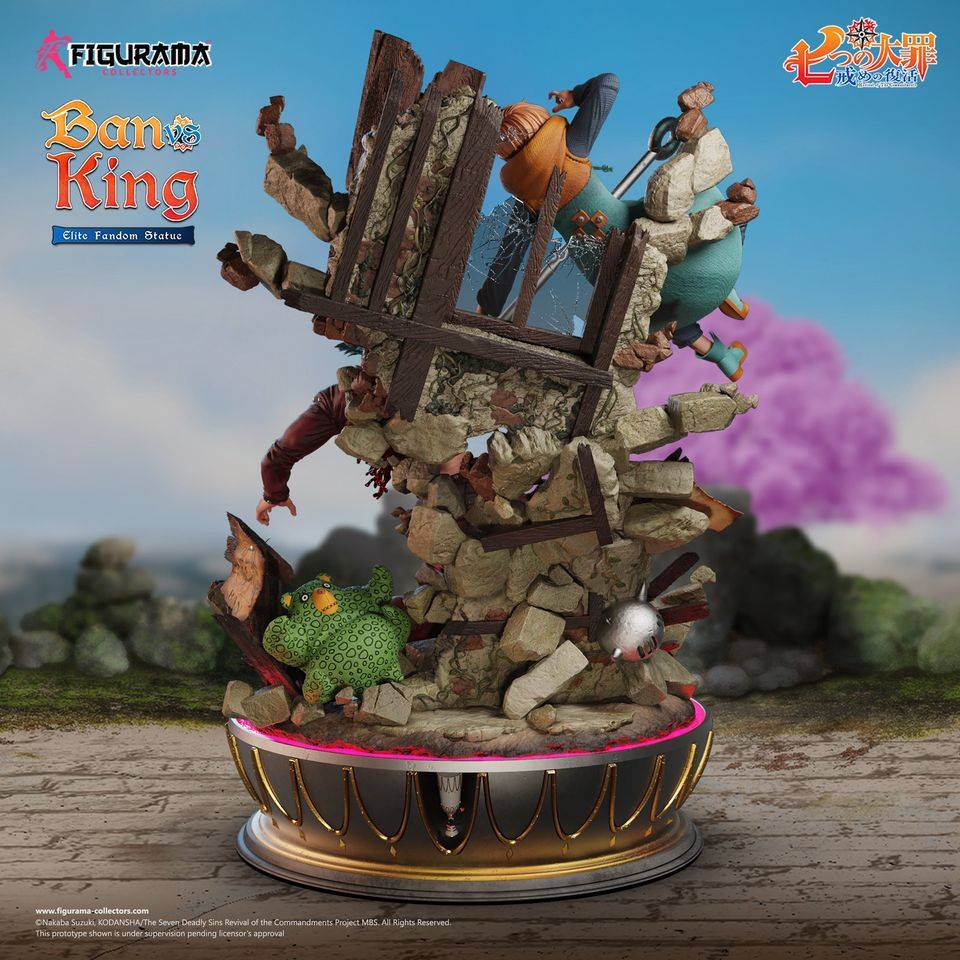 [สั่งจอง]Figurama Collectors : Seven Deadly Sins Ban vs. King Elite Fandom Statue