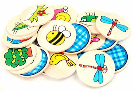 เหรียญจับคู่รูปแมลง,ของเล่น,จับคู่,ของเล่นไม้,จับคู่รูปแมลง,ของเล่นเสริมทักษะการเรียนรู้, ของเล่นเสริมพัฒนาการเด็กอนุบาล, สื่อการสอนปฐมวัย, พร้อมส่ง