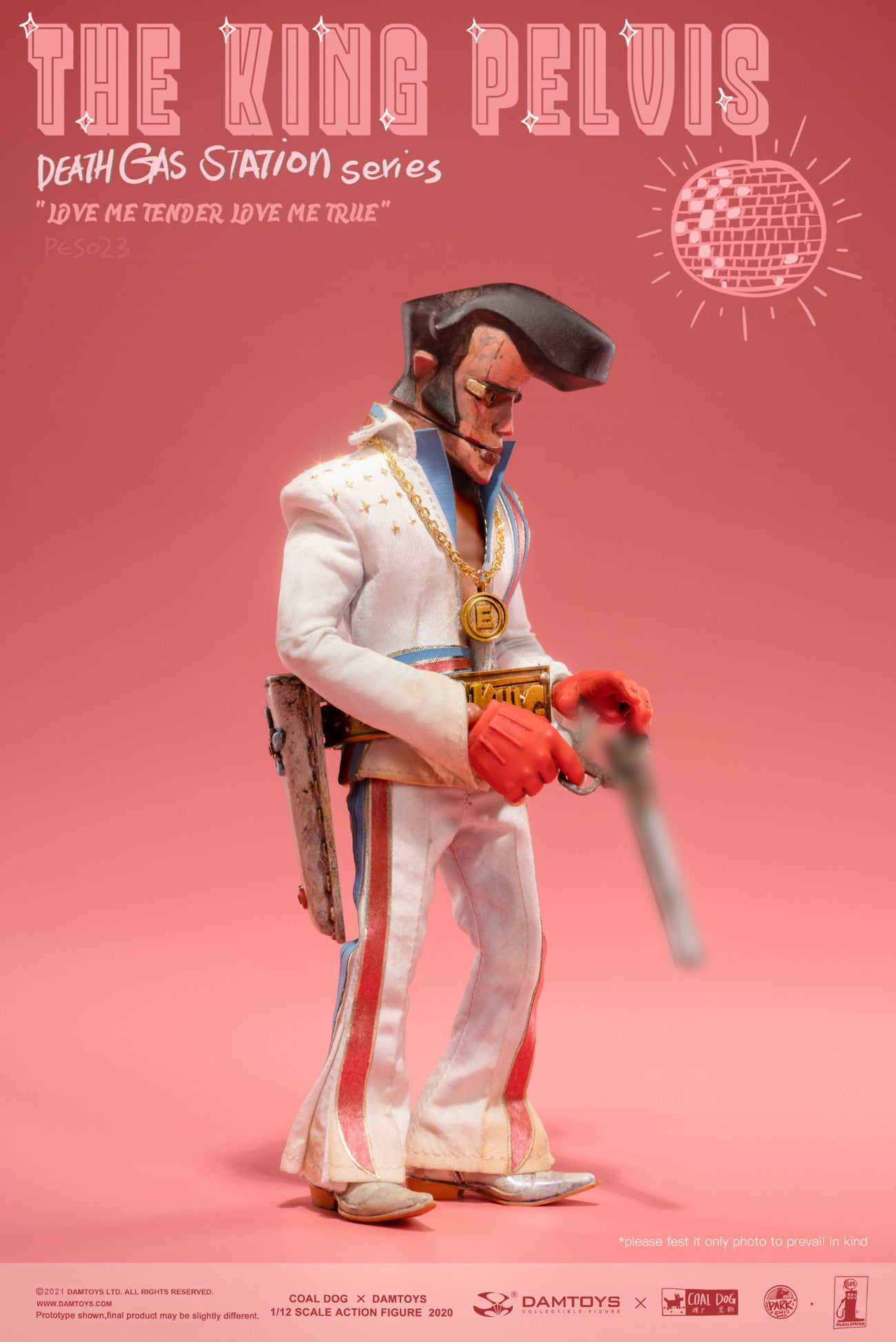 [สั่งจอง]DAMTOYS x COALDOG PES023 : 1/12 Death Gas Station- THE KING PELVIS