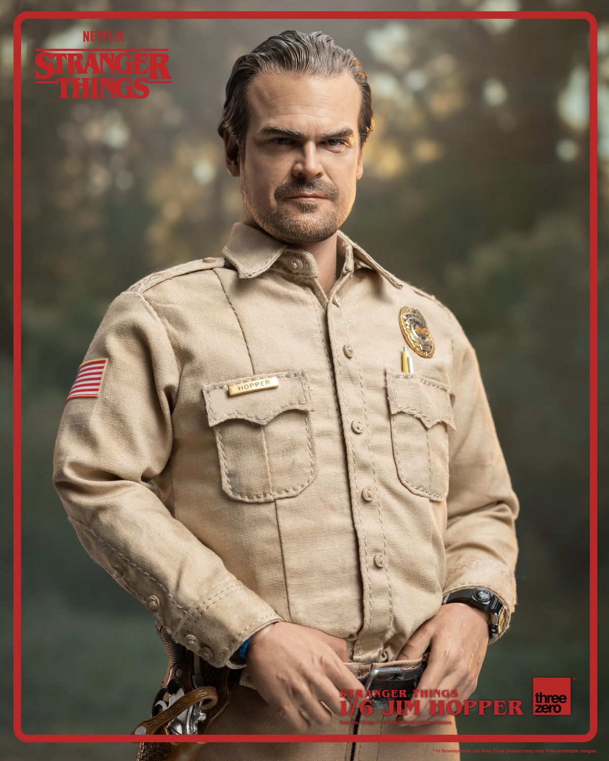 [สั่งจอง]Threezero 3Z05150W0 1/6 : Stranger Things - Jim Hopper (Season 1)