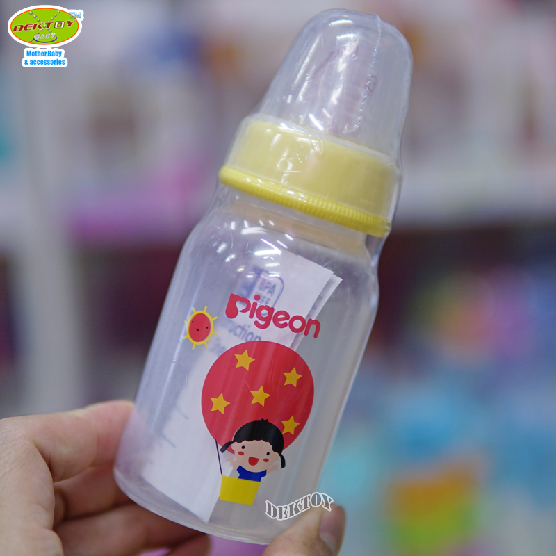 Pigeon พีเจ้น ขวดนมพีเจ้น RPP ขนาด 4 ออนซ์ (แพค3)ลายส่งเสริมพัฒนาการการมองเห็นสำหรับทารก