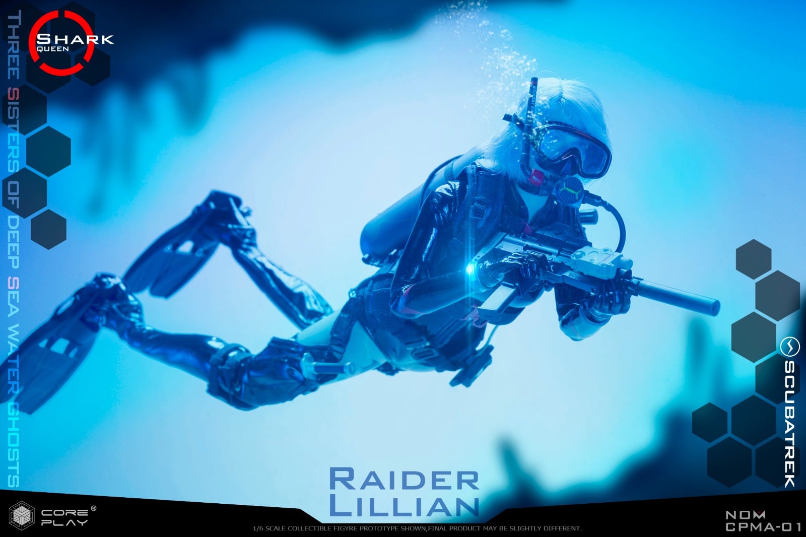 [สั่งจอง]Coreplay CPMA-01 1/6 : Three Sisters Of Deep SEA Water Ghosts RAIDER LILLIAN