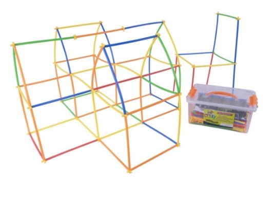 เชื่อมต่อหลอดมหัศจรรย์ 400 ชิ้น ของเล่นเสริมพัฒนาการ, ของเล่นเด็กอนุบาล, สื่อการสอนเด็กอนุบาล พร้อมส่ง