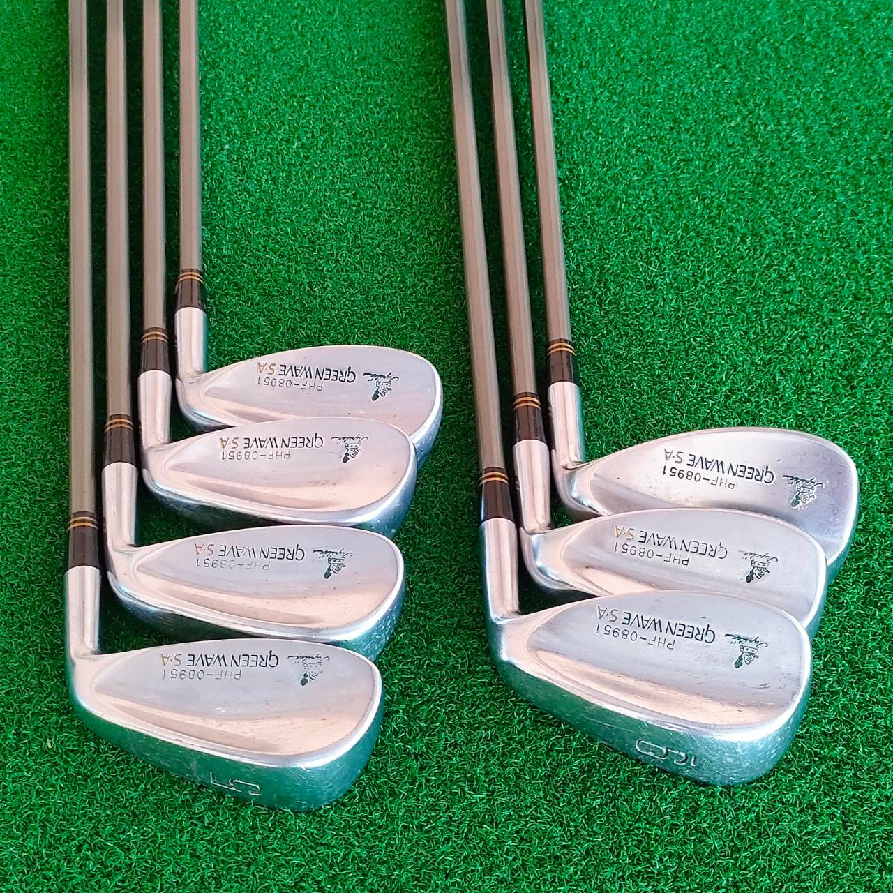 ชุดเหล็ก GREEN WAVE S-A มีเหล็ก 5-9 เเละ PW SW ก้าน JUYUTEN FN-FF FLEX AR MADE IN JAPAN