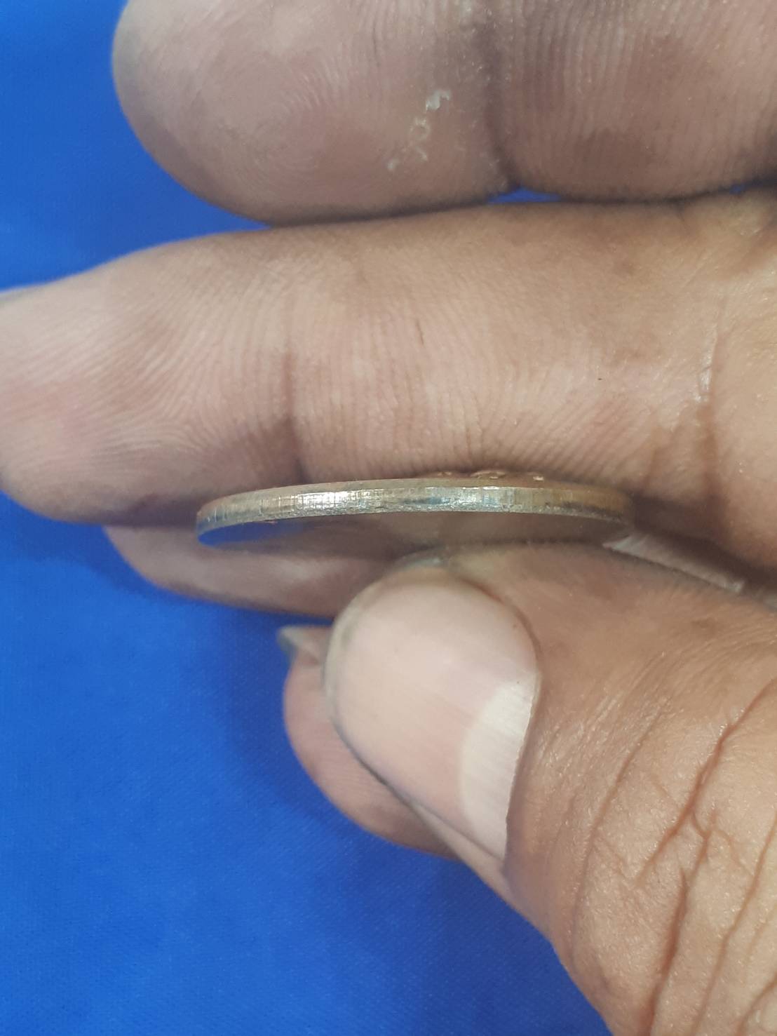 เหรียญ พระ ปิดตา พัง พะกาฬ ด้านหลัง ตอกโค้ต เหนือดวง นำฤก 300.-