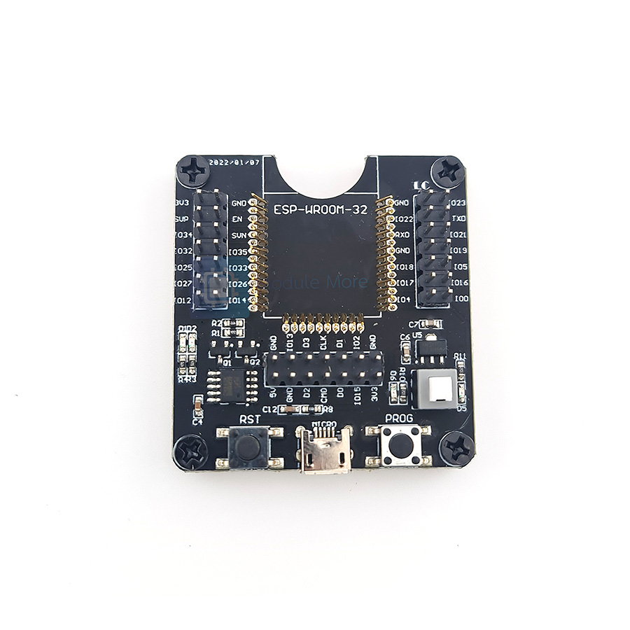 ตัวอัพโหลดชิพ ESP32 รุ่น ESP-WROOM-32 ESP 32S ESP32 Test Board Small Batch Burn Fixture Min System Develop Board ESP-WROOM-32