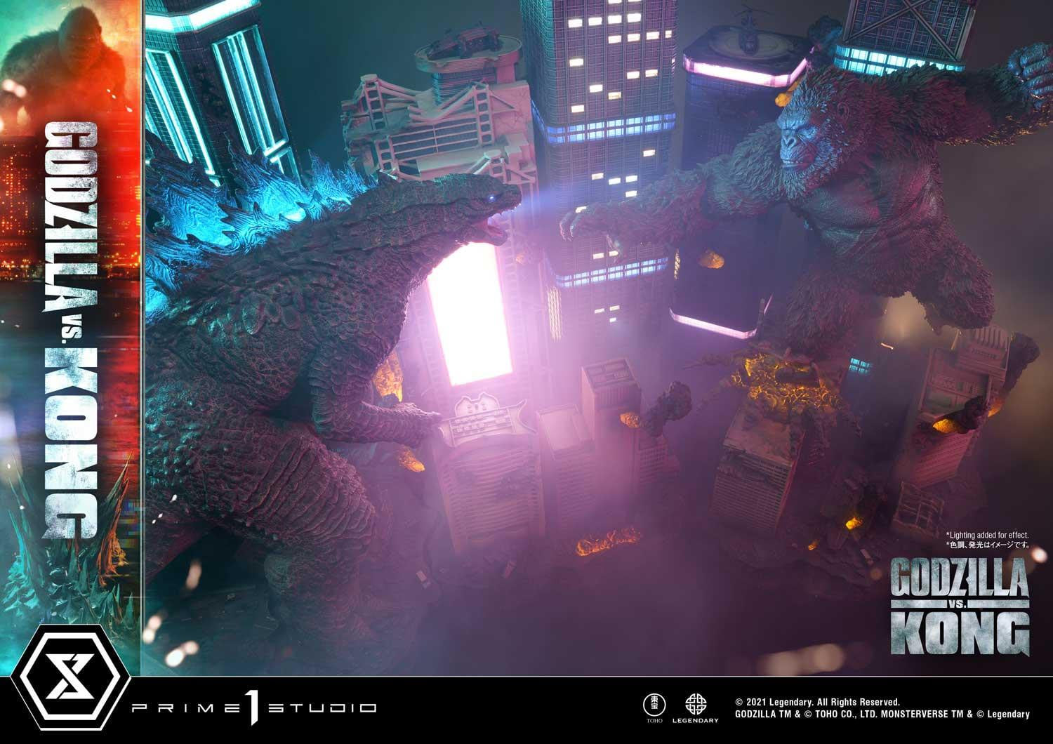 [สั่งจอง]Prime 1 Studio UDMGVK-03: Godzilla vs Kong Final Battle