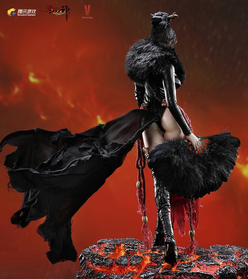 [พร้อมส่ง ] VERYCOOL DZS-003 1/6 : Dou Zhan Shen - Series of Tencent Game - RAKSA VERYCOOL 1/6 VCF-2028 (ฐานลาวา)