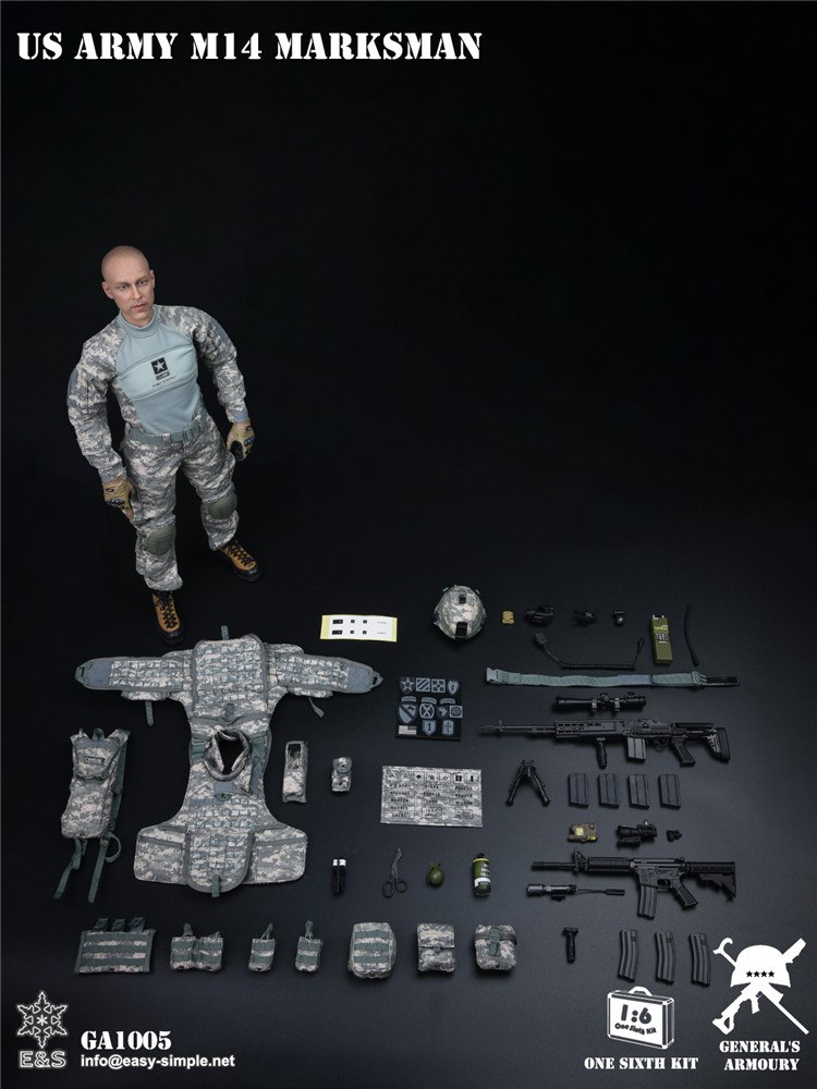 [สั่งจอง]General's Armoury GA1005 1/6 : US ARMY MARKSMAN