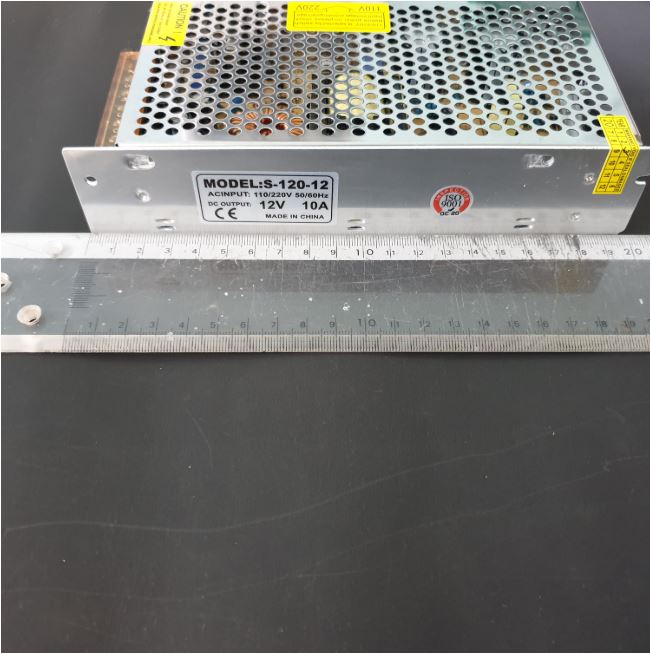 12V 10A สวิทชิ่งเพาเวอร์ซัพพลาย Switching power supply ( 220v ac to 12v dc) S-120-12