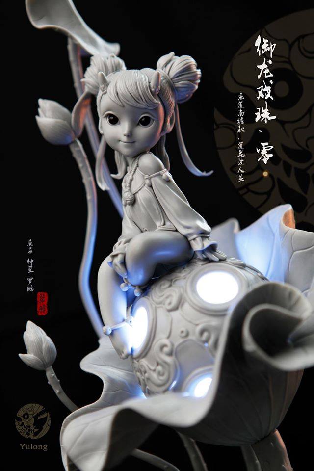 [สั่งจอง]Yulong Studio : Yulong Play Beads Zero Statue [Grey / White Tooth Ver.]