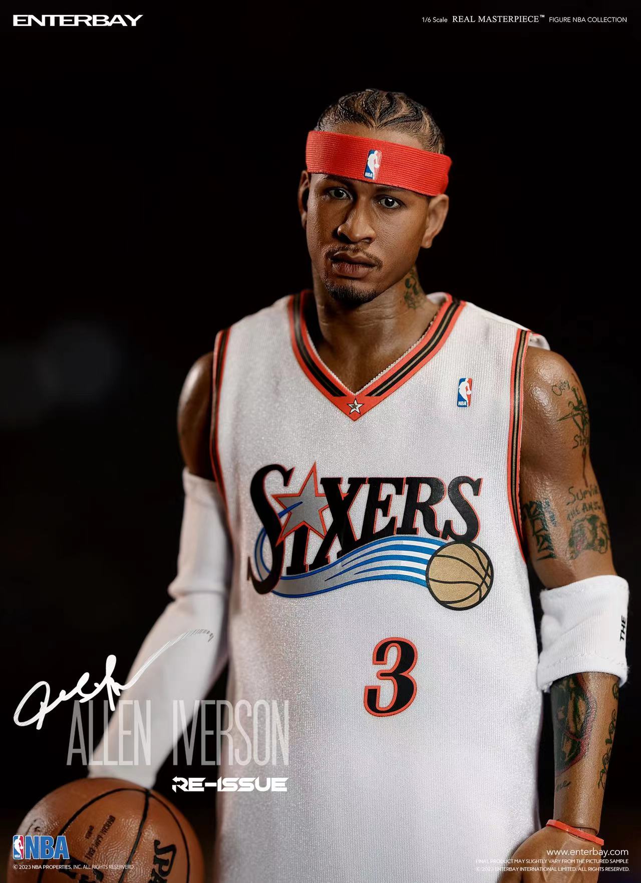 [สั่งจอง] ENTERBAY RM-1060 1/6 : ALLEN IVERSON (Limited Retro Edition)