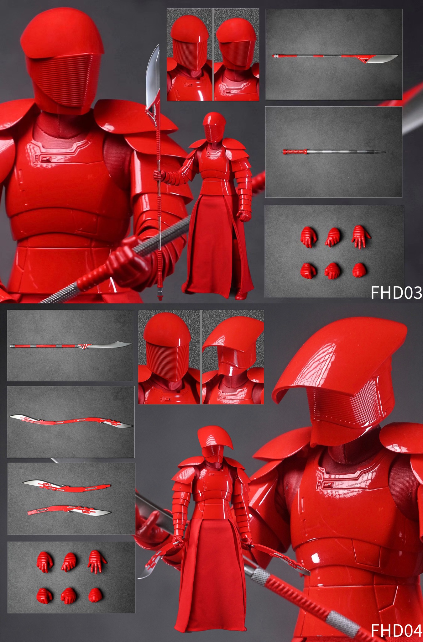 [สั่งจอง] FHDTOYS 1/6 : Red Soldier