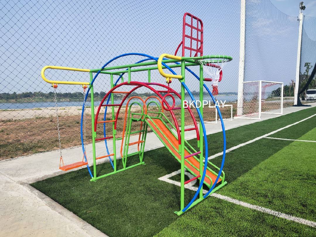 ชุดรวม C เครื่องเล่นสนามกลางแจ้ง เครื่องเล่นสนามเหล็ก,ประกอบด้วยสไลเดอร์ชิงช้าปีนป่ายบาร์โหน OutdoorPlayground,ผลิตเครื่องเล่นสนาม,เครื่องเล่นในสนามเด็กเล่น,เครื่องเล่นงบสพฐ.,ประชารัฐ, ราคาโรงงาน