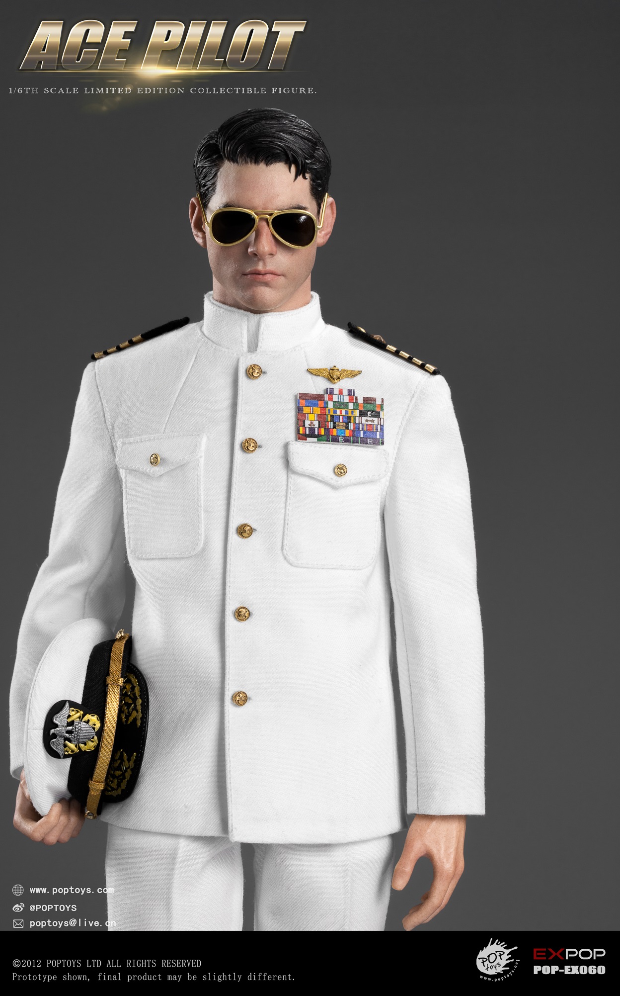 [สั่งจอง]POPTOYS 1/6 : ACE Pilot