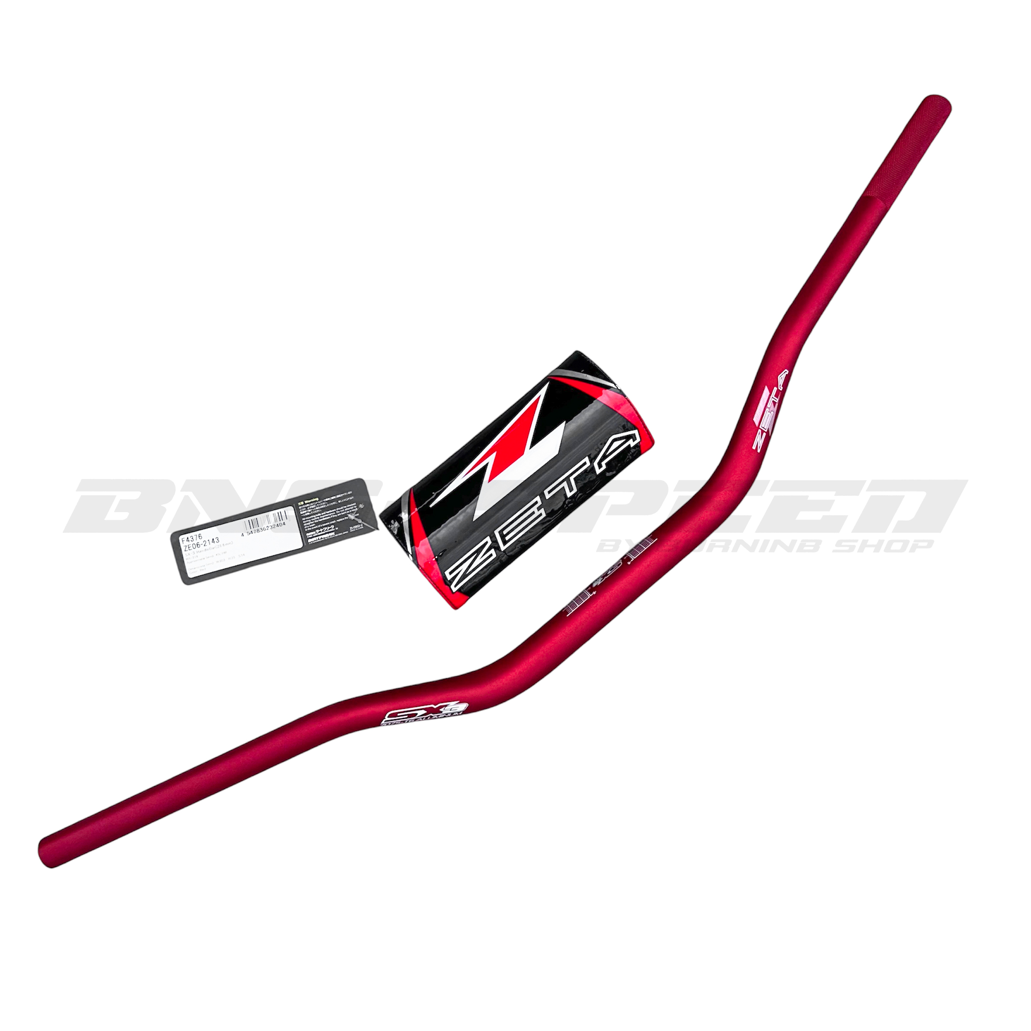 แฮนด์ ZETA SX-3 Bar MX-214 Red - KX/RM