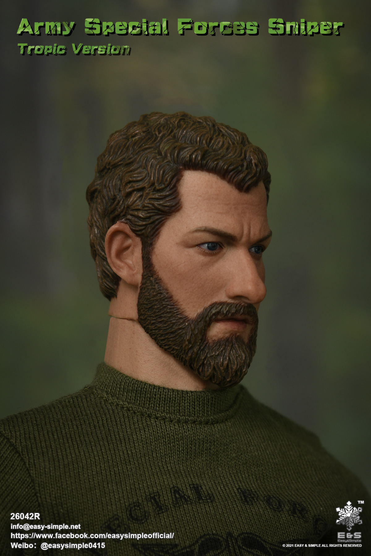 [สั่งจอง] Easy&Simple 26042R 1/6 : Army Special Forces Sniper Tropic Version