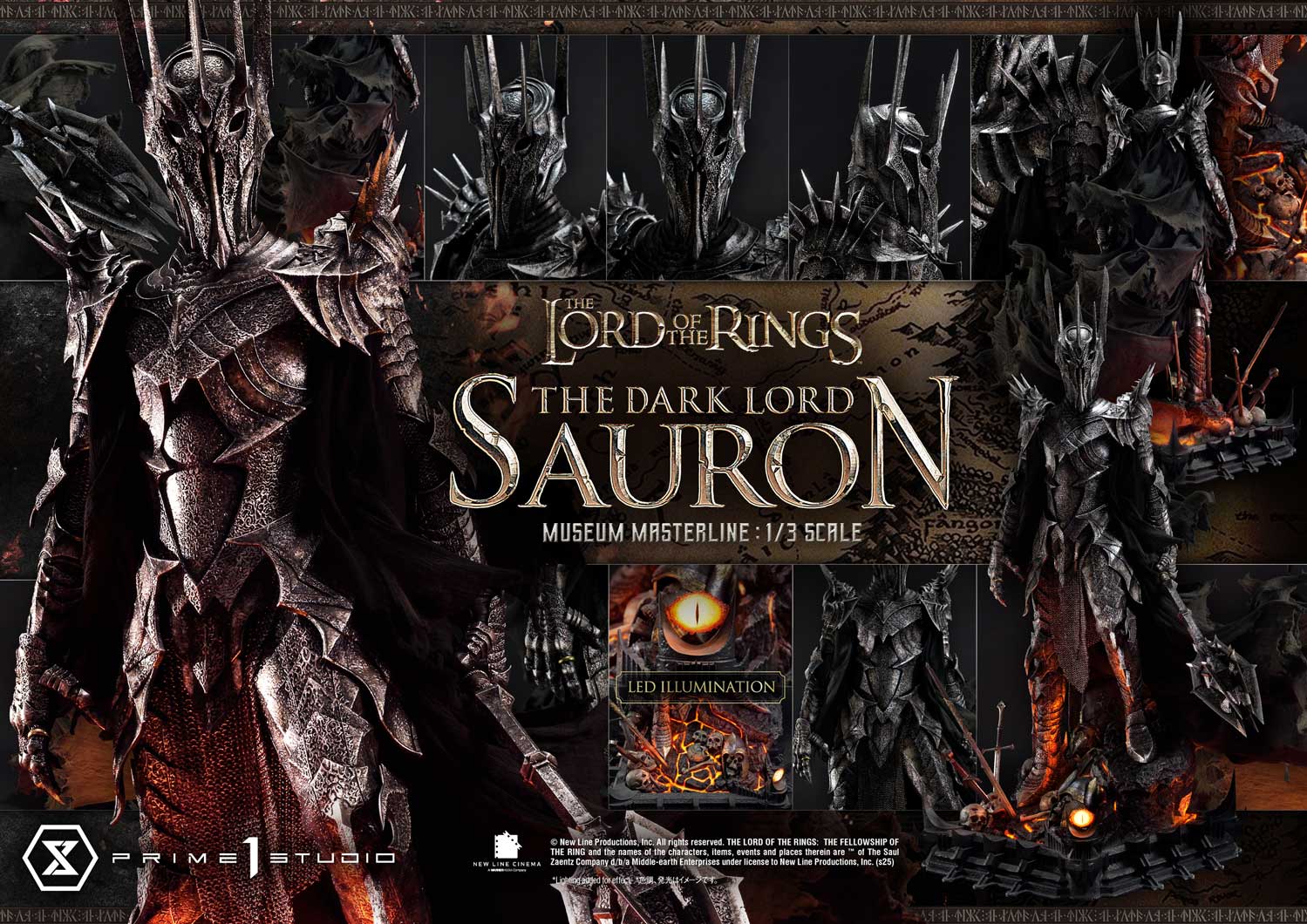 [สั่งจอง]Prime 1 Studio MMLOTR-01: The Dark Lord Sauron (The Lord of the Rings)