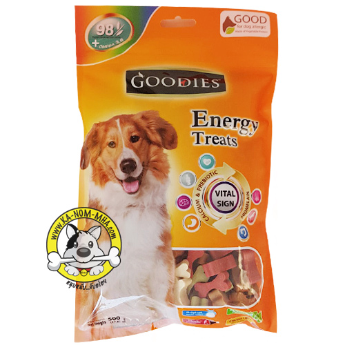 กระดูกตัดจิ๋วรวมรส ยี่ห้อ Goodies 500 กรัม